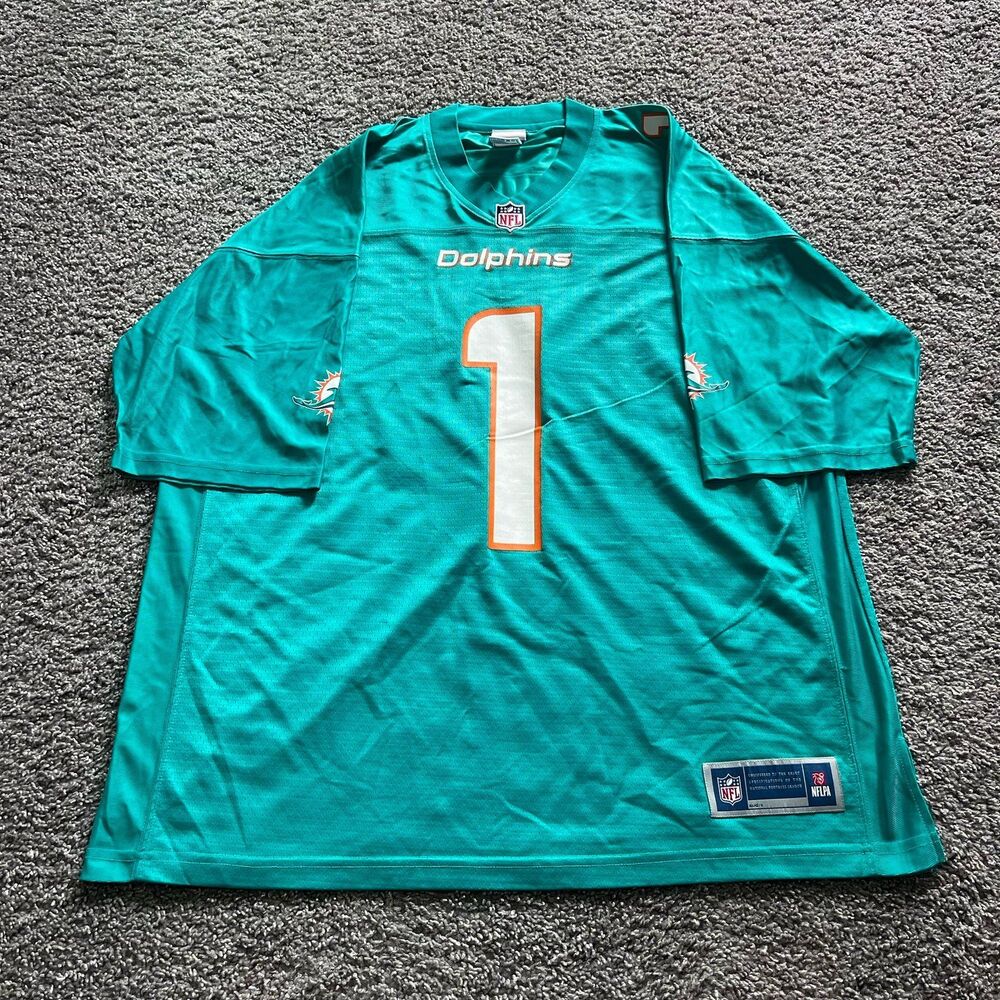 Miami Dolphins Tua Tagovailoa Jersey NFL NFLPA Men Size 2XL Football